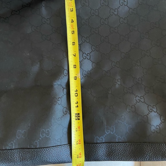 GG Duffle Bag Tote Nylon Travel Overnight XL - Picture 4 of 5